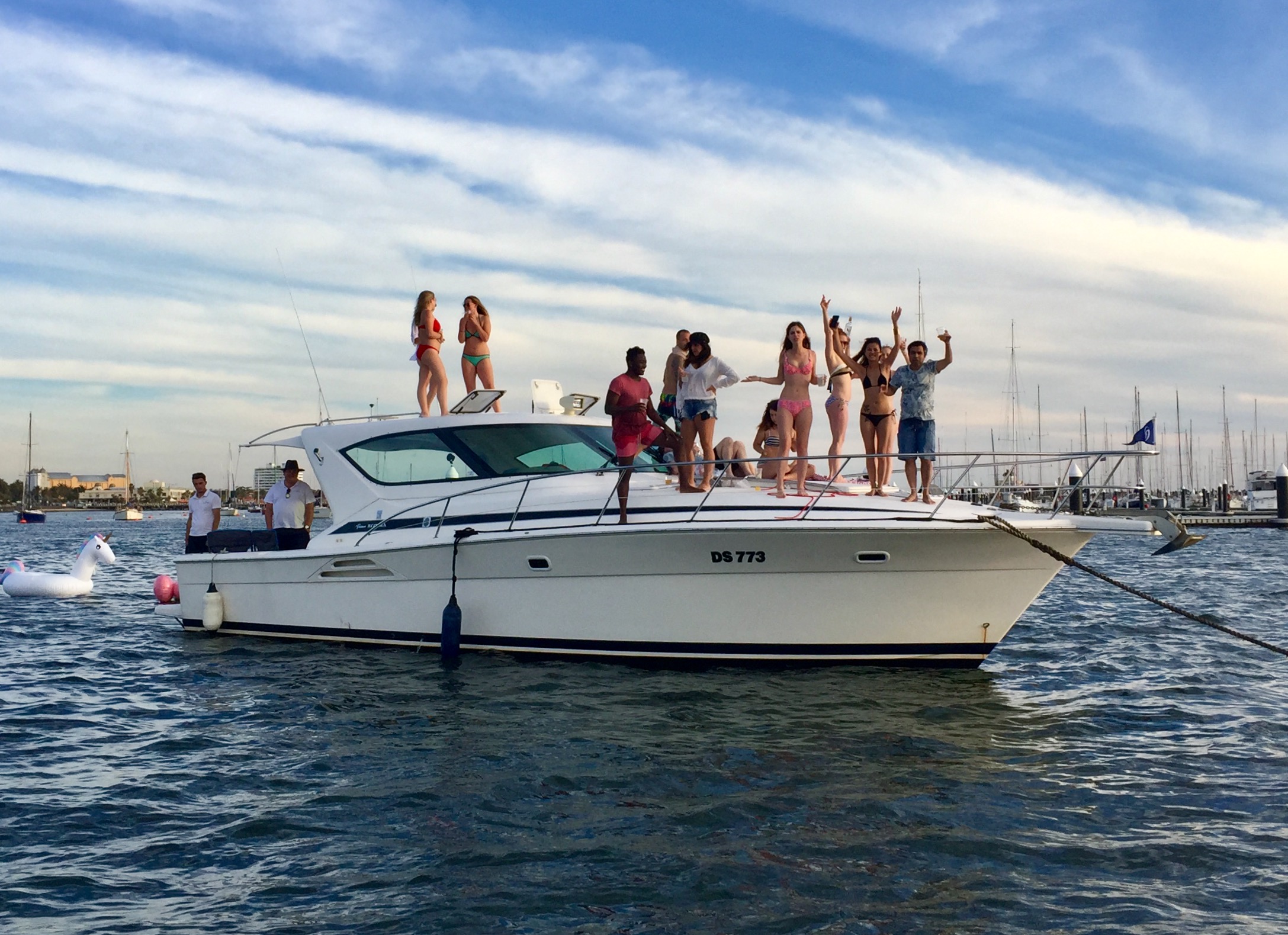 party boat hire